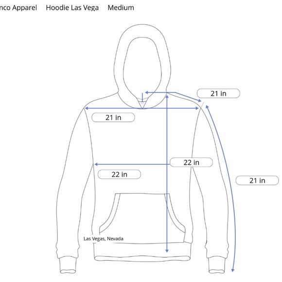 Dimco Apparel Las Vegas Nevada Black Medium - Picture 2 of 6